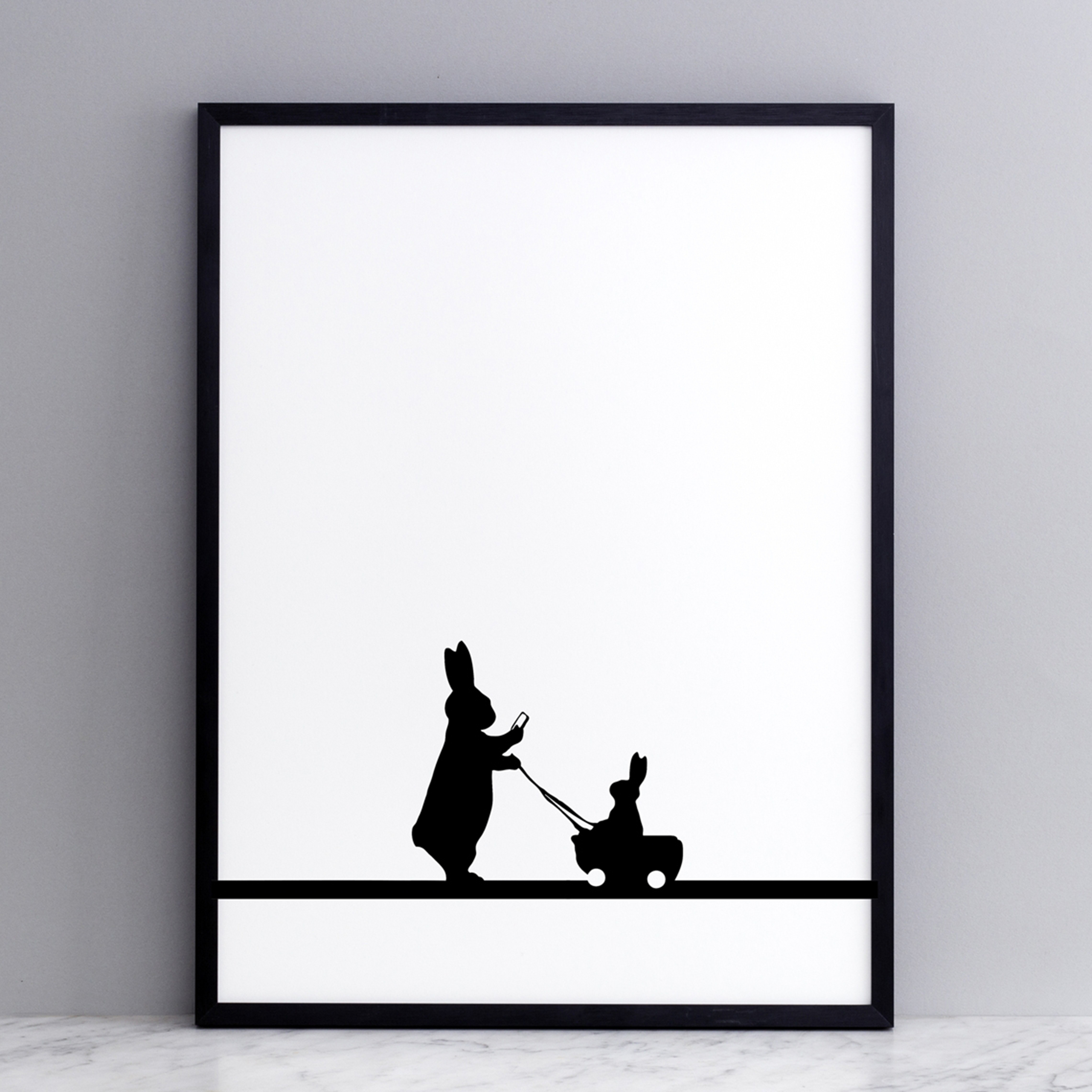 Bild "Insta Baby Rabbit" 30x40 cm