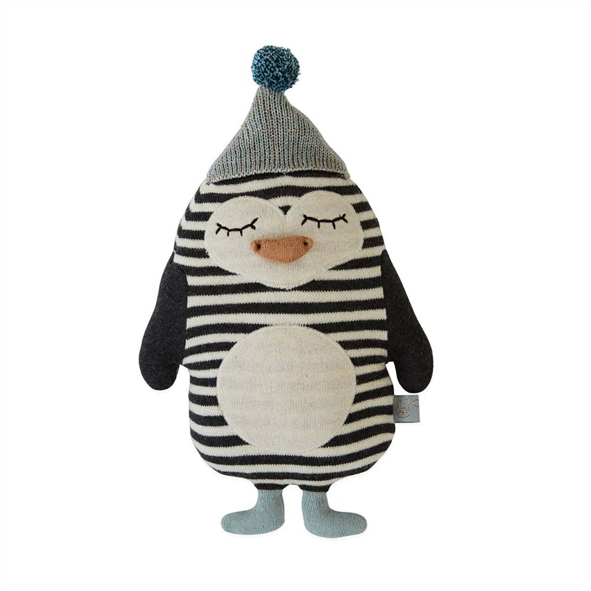 Kuscheltier Darling - "Baby Bob Penguin - Offwhite / Black"