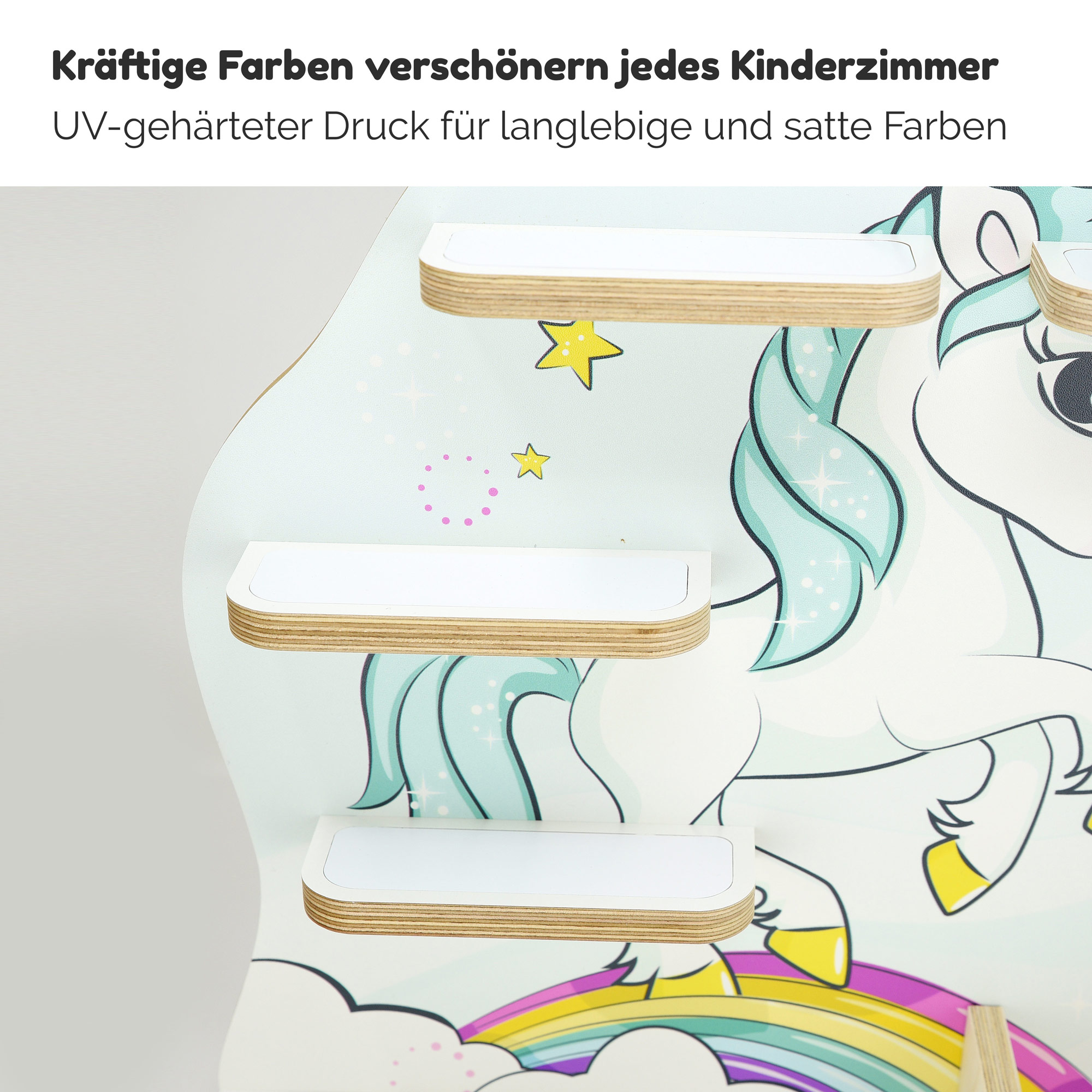Regal für Tonies, 'Einhorn', mttel