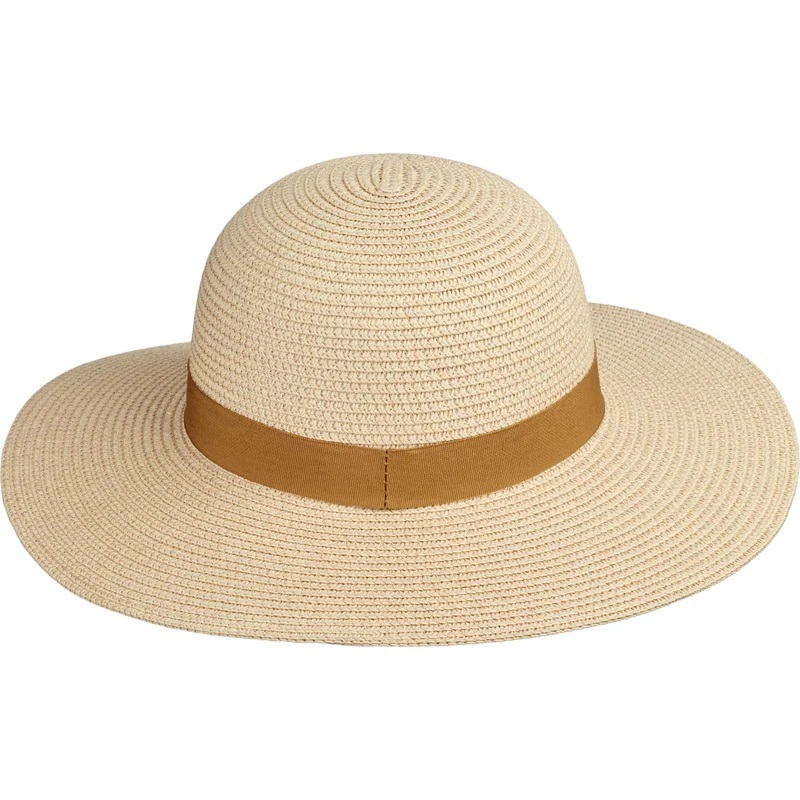Sonnenhut "Elle Capri boater hat - Golden caramel"