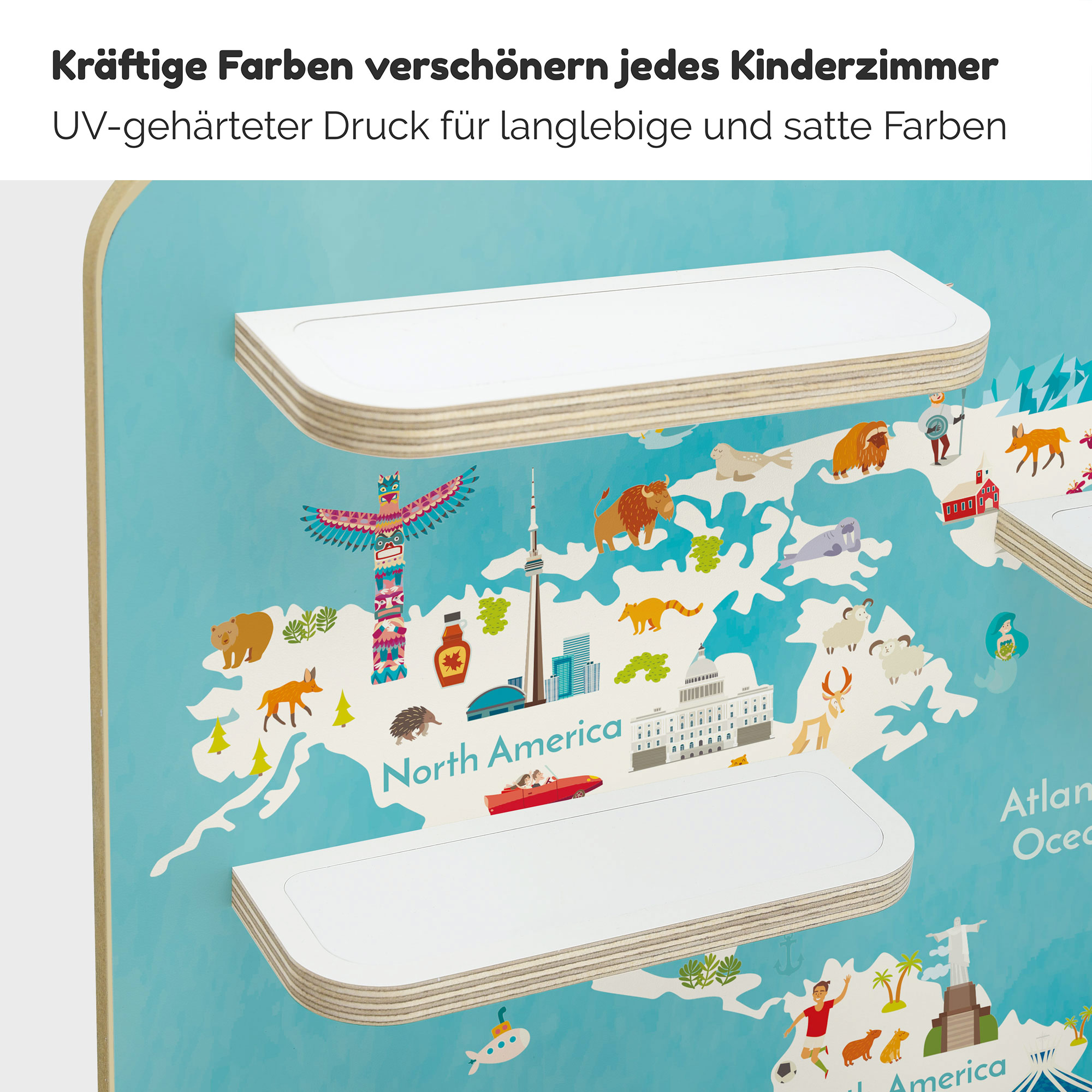 Regal für Tonies, 'Globus', groß
