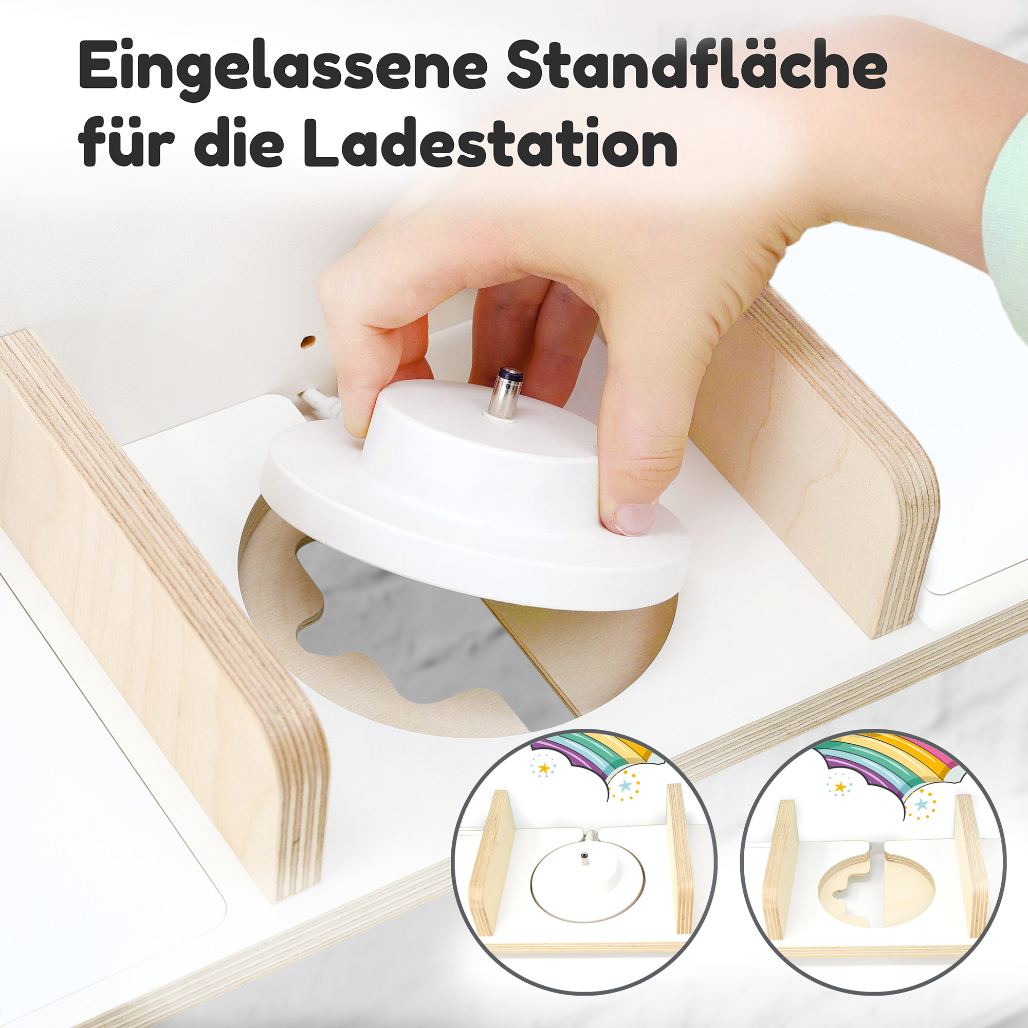 Regal für Tonies, 'Einhorn', groß