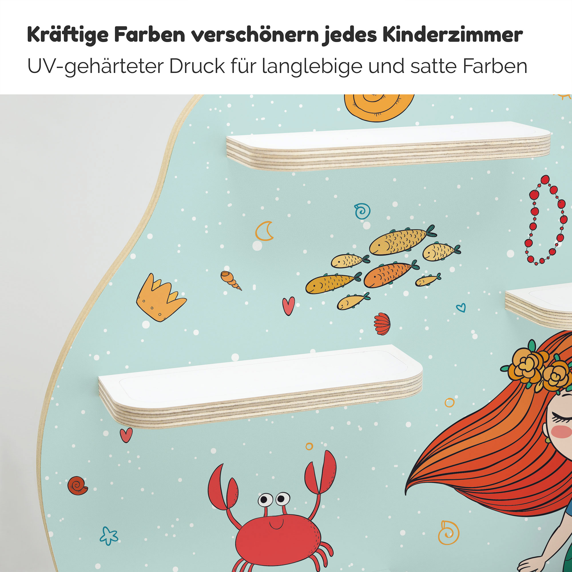 Regal für Tonies, 'Meermaid', groß