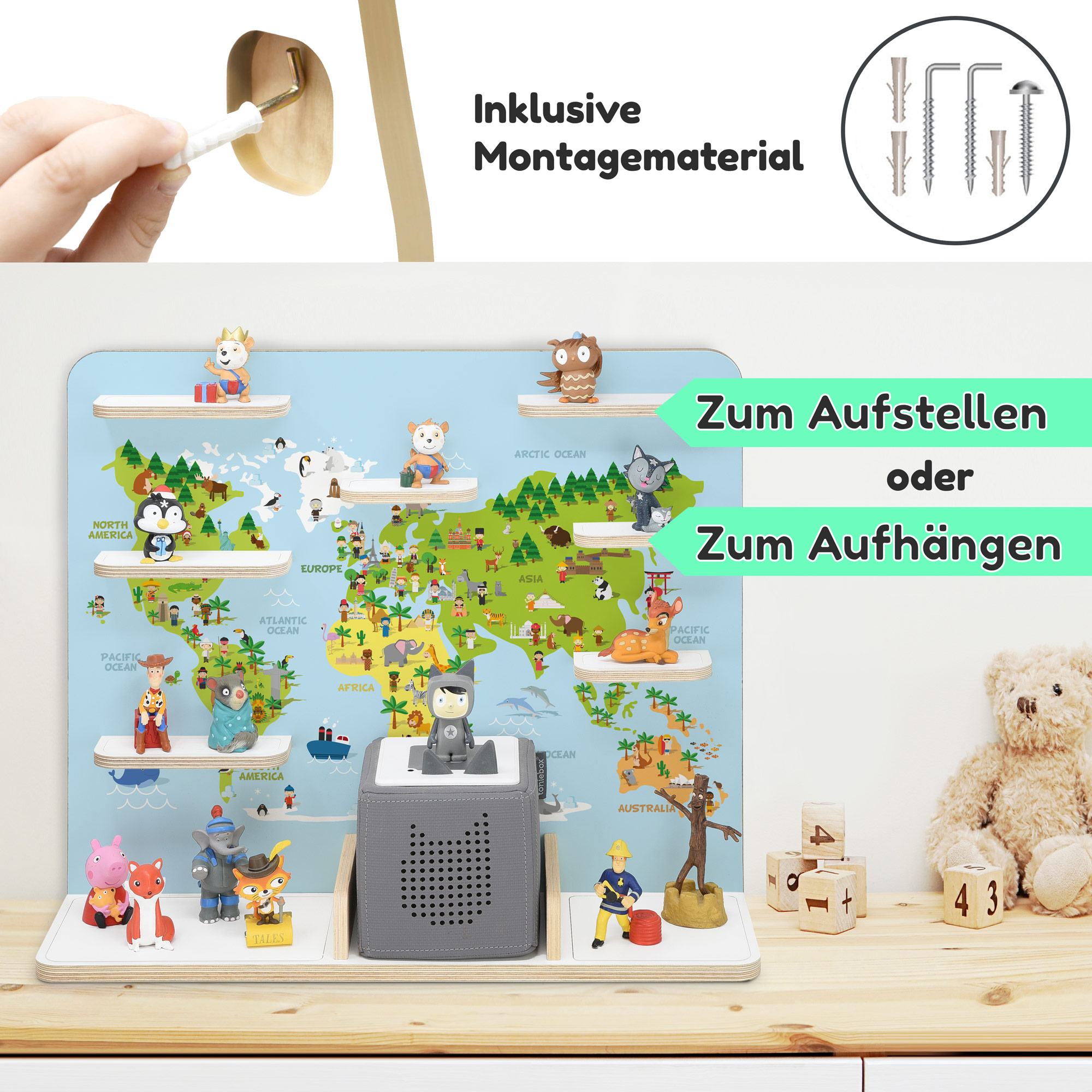 Regal für Tonies (B-Ware), 'Atlas 2', groß