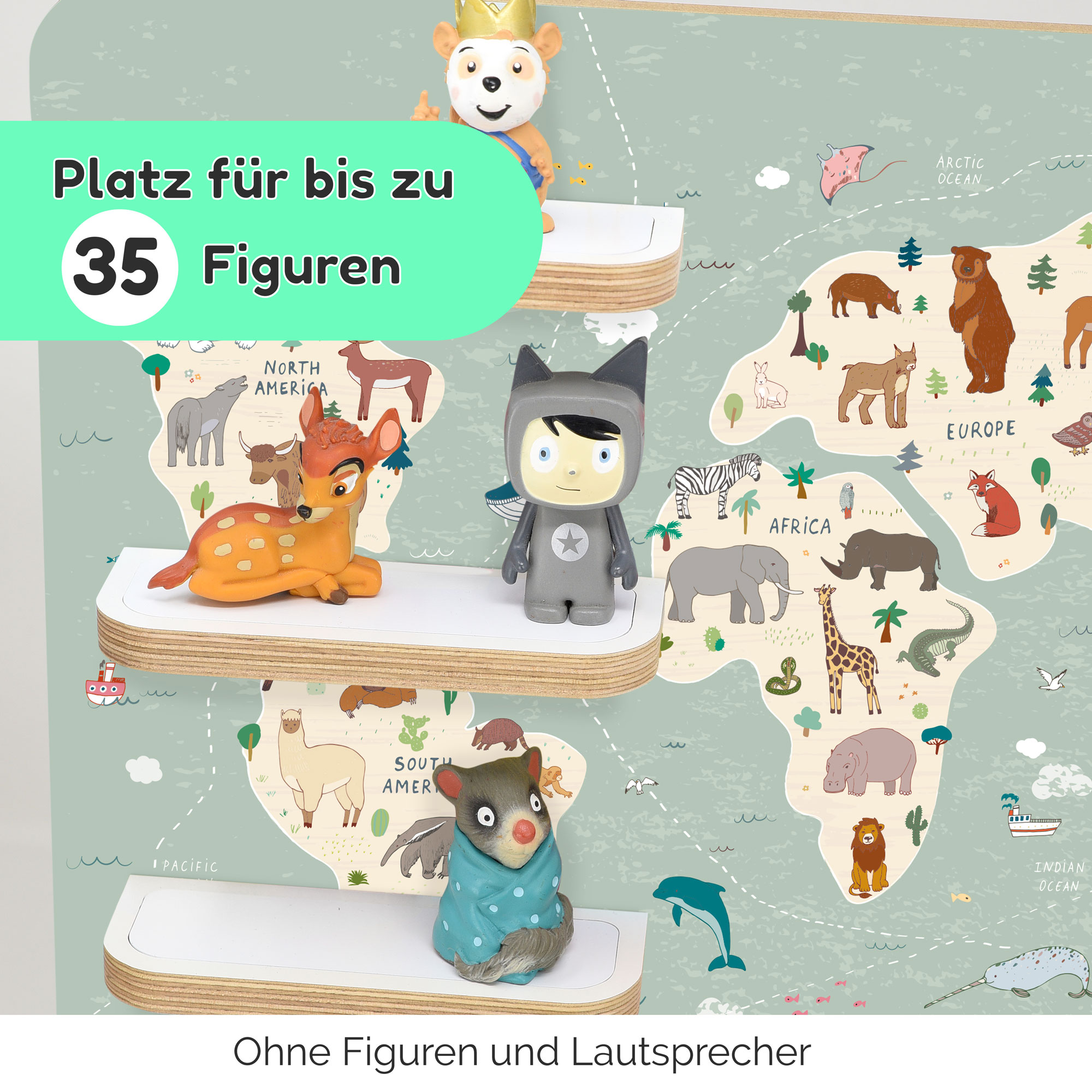 Regal für Tonies, 'Atlas', mittel