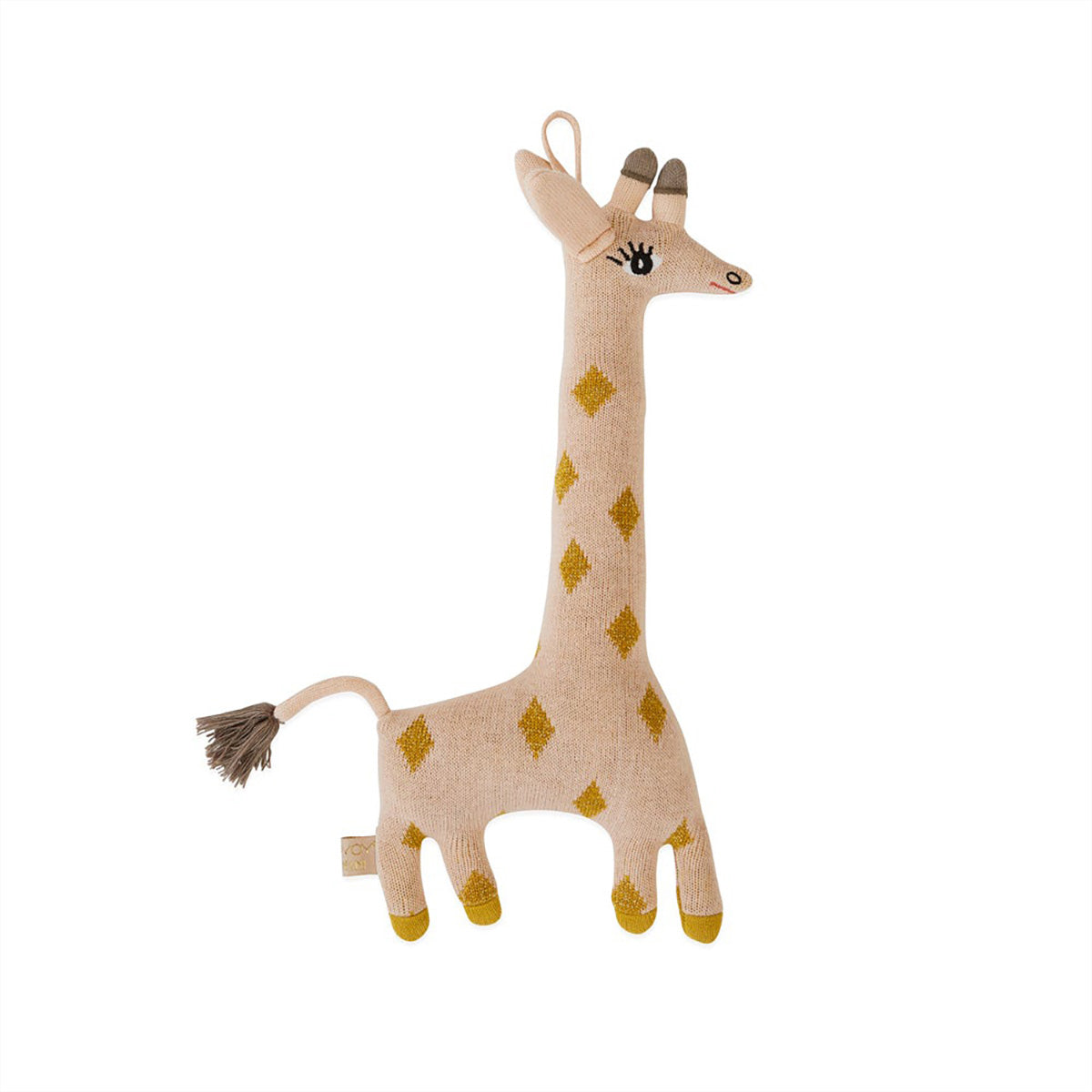 Kuscheltier "Darling - Baby Guggi Giraffe - Rose / Amber"