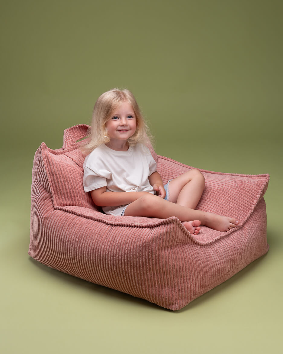 Kindersitzsack "Pink Chair"