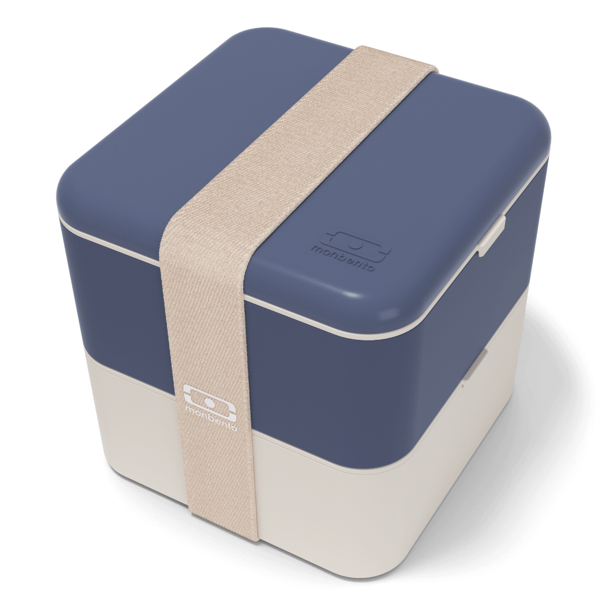 Bentobox / Lunchbox "MB Square blue Natural"