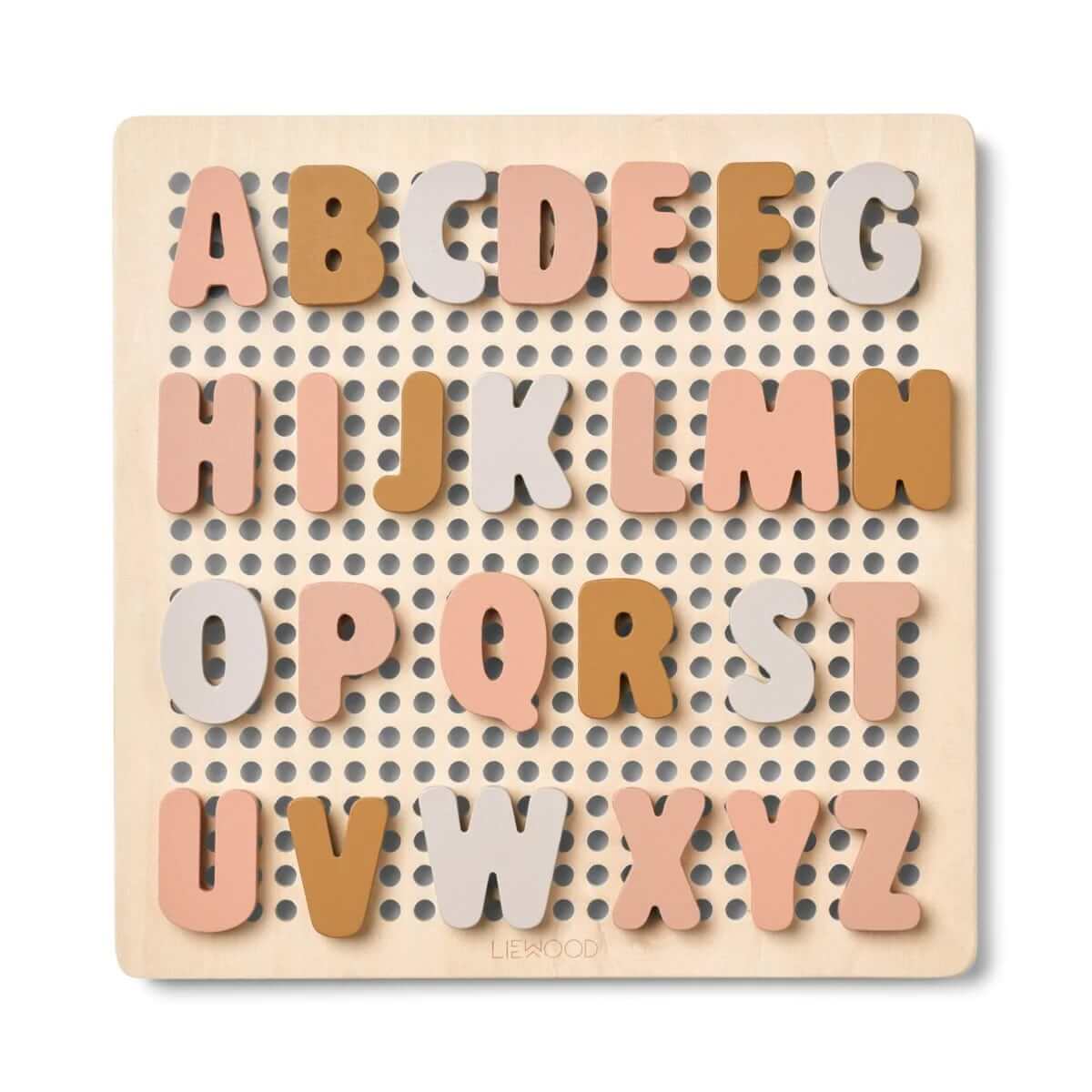 Ainsley "Buchstaben Steckpuzzle - Tuscany Rose multi mix"