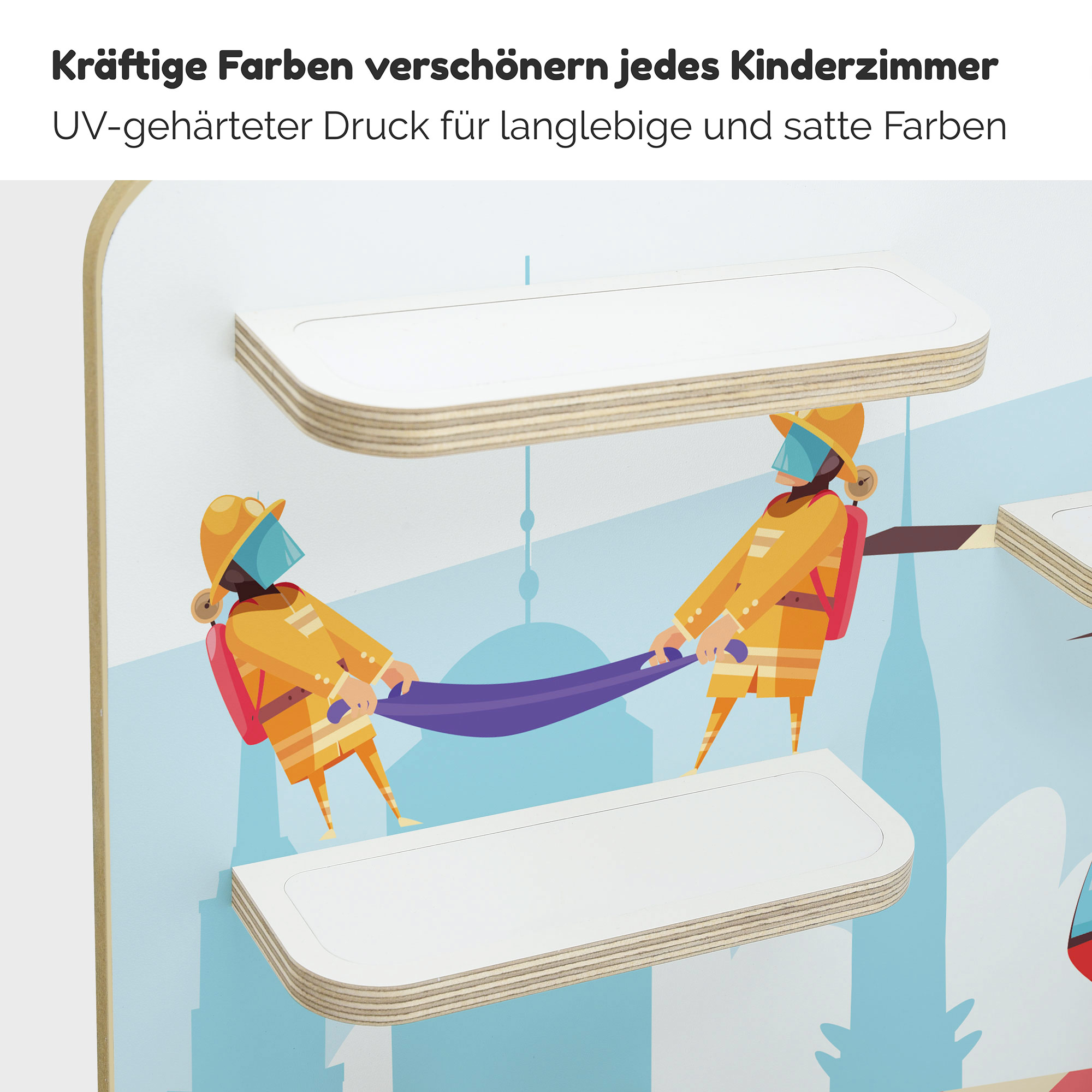Regal für Tonies, 'Feuerwehr', groß