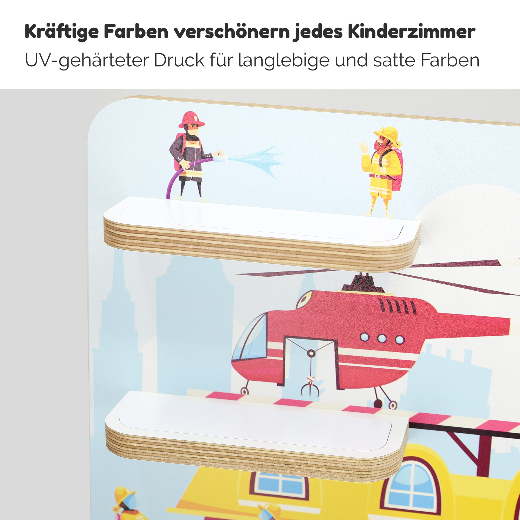 Regal für Tonies, 'Feuerwehr', mittel