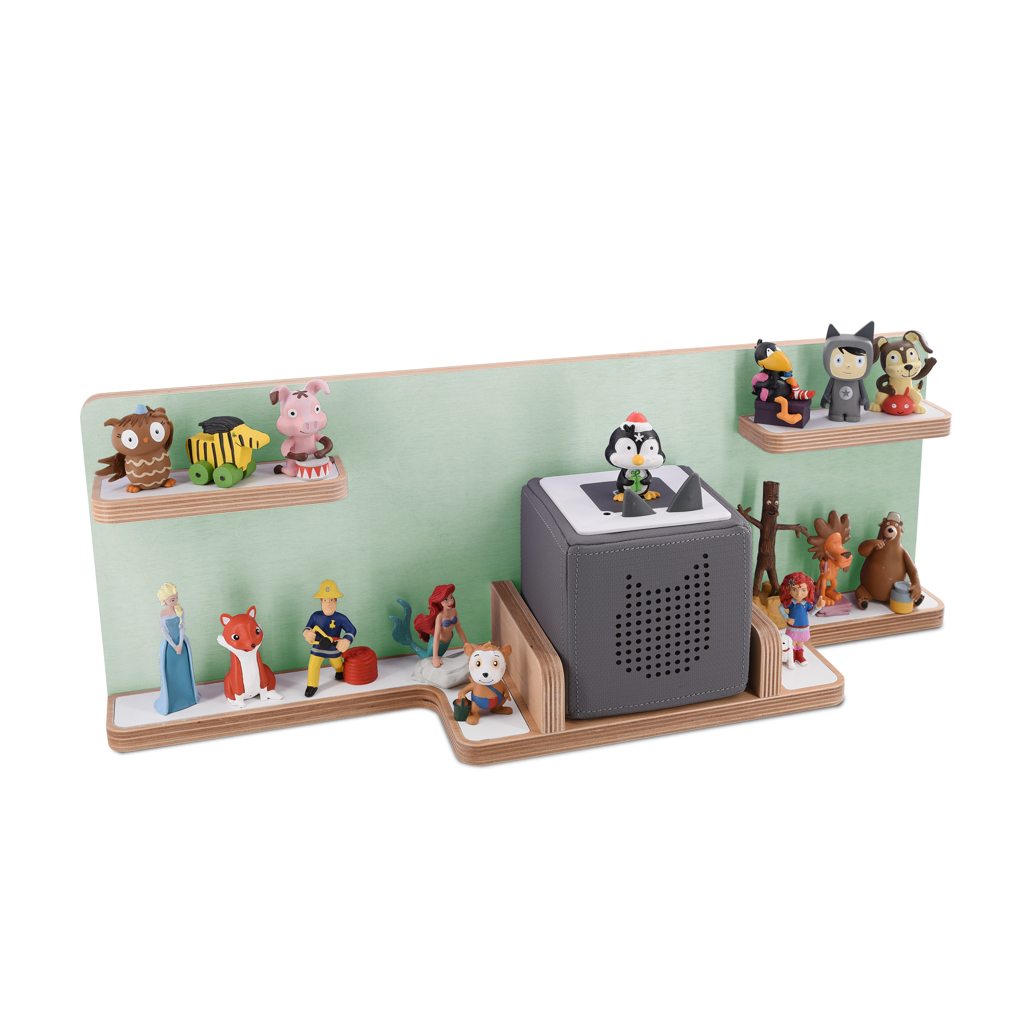 Regal geeignet für die Toniebox Large – Mint