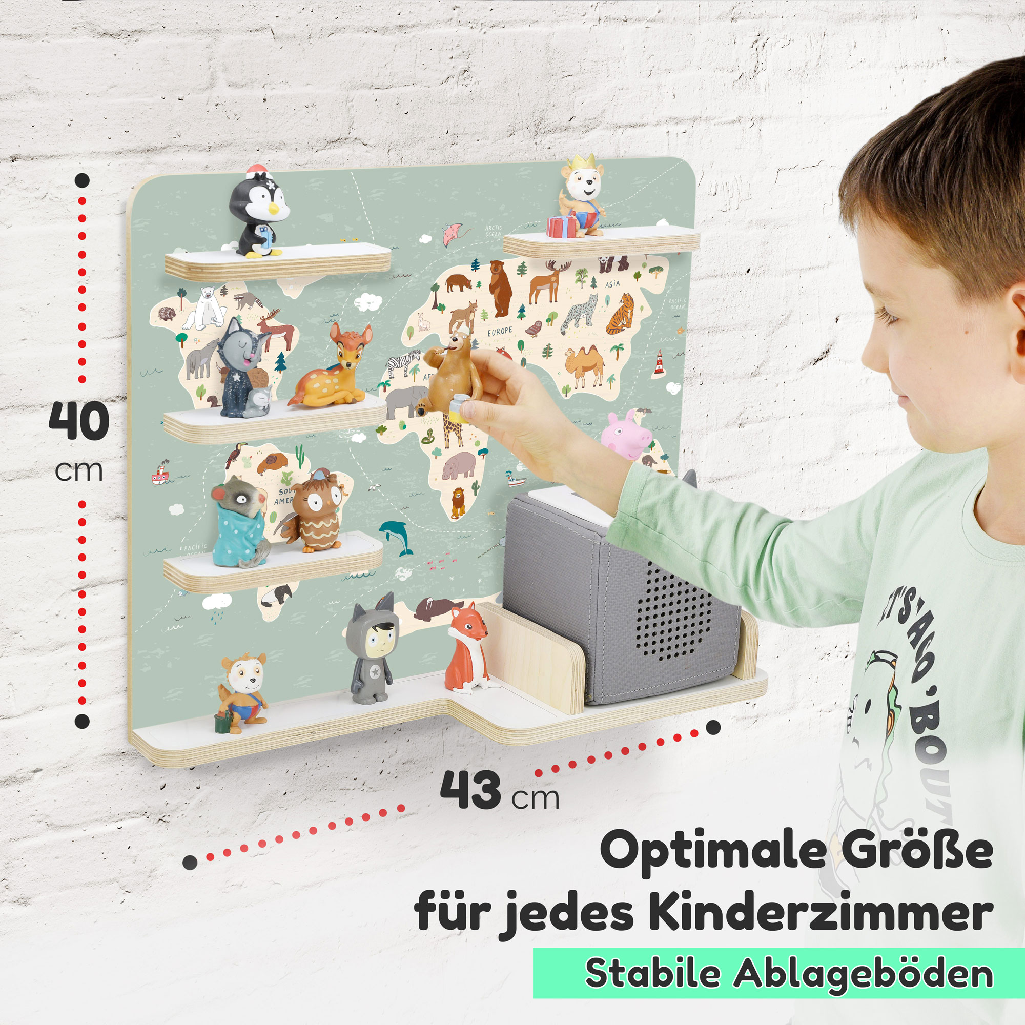 Regal für Tonies, 'Atlas', mittel