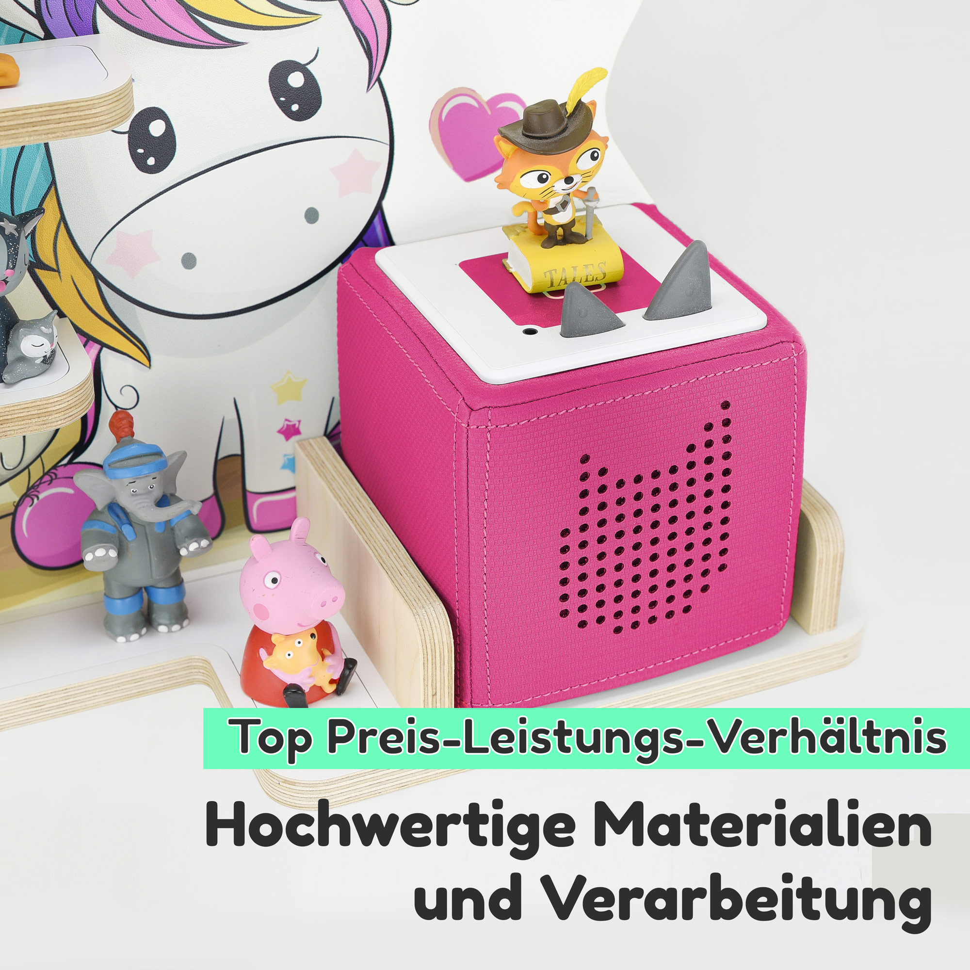 Regal für Tonies, 'Pony', mittel