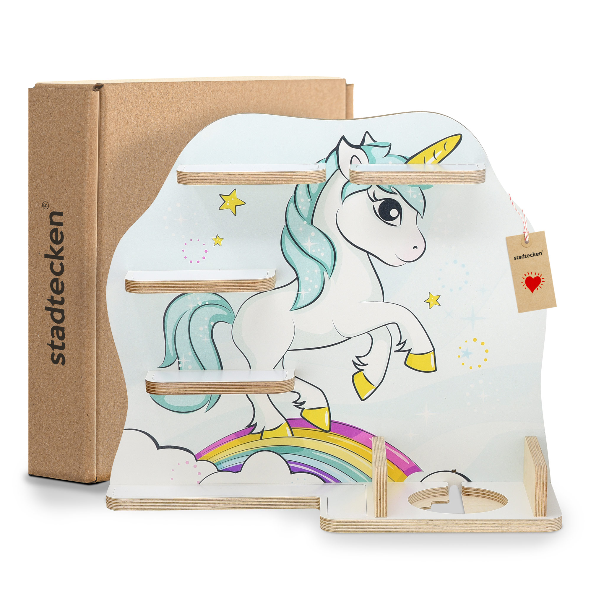Regal für Tonies, 'Einhorn', mttel