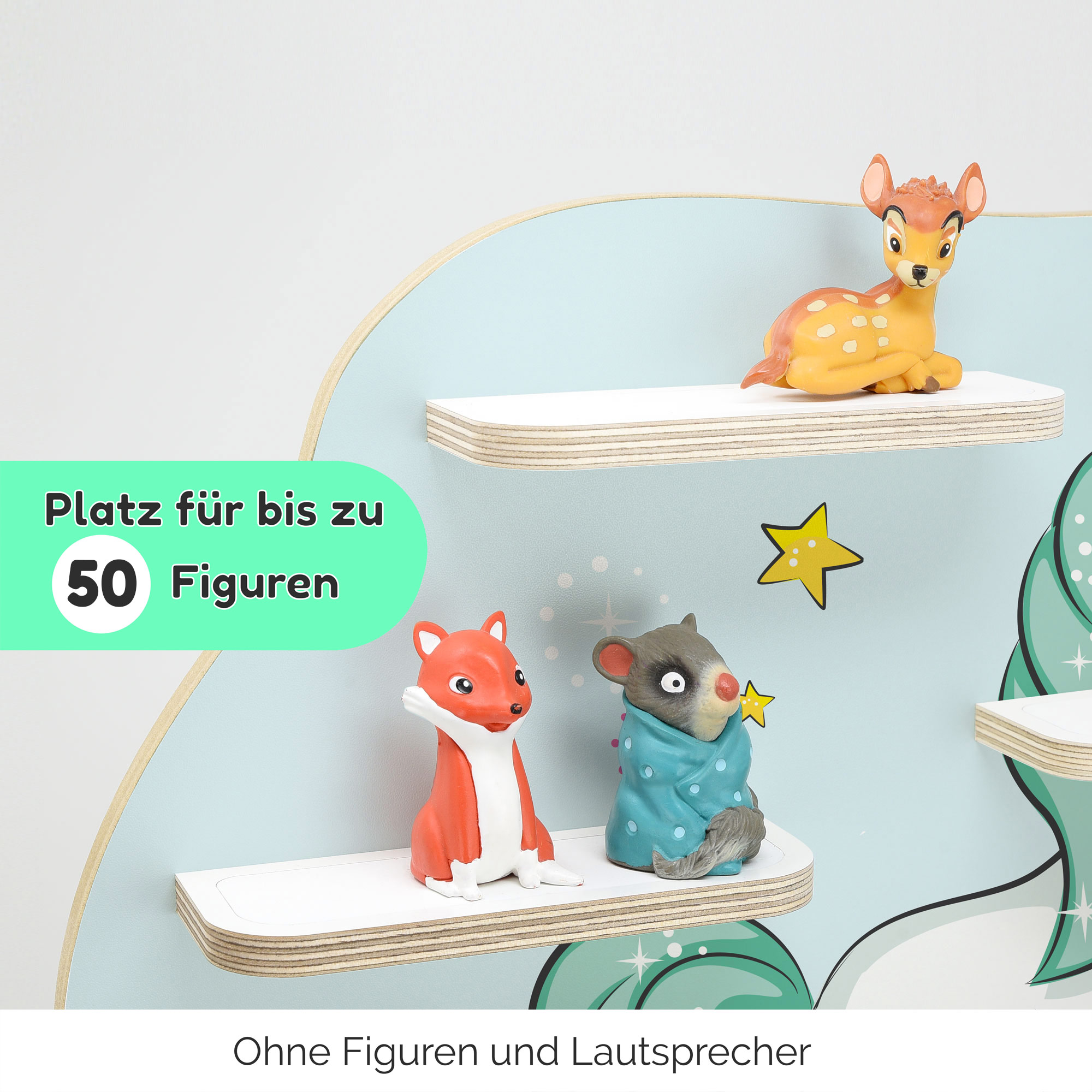 Regal für Tonies, 'Einhorn', groß