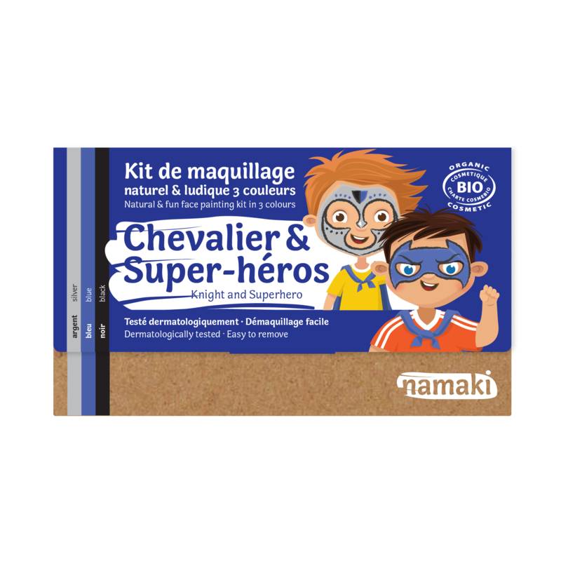 Bio-Kinderschminke Ritter & Superheld