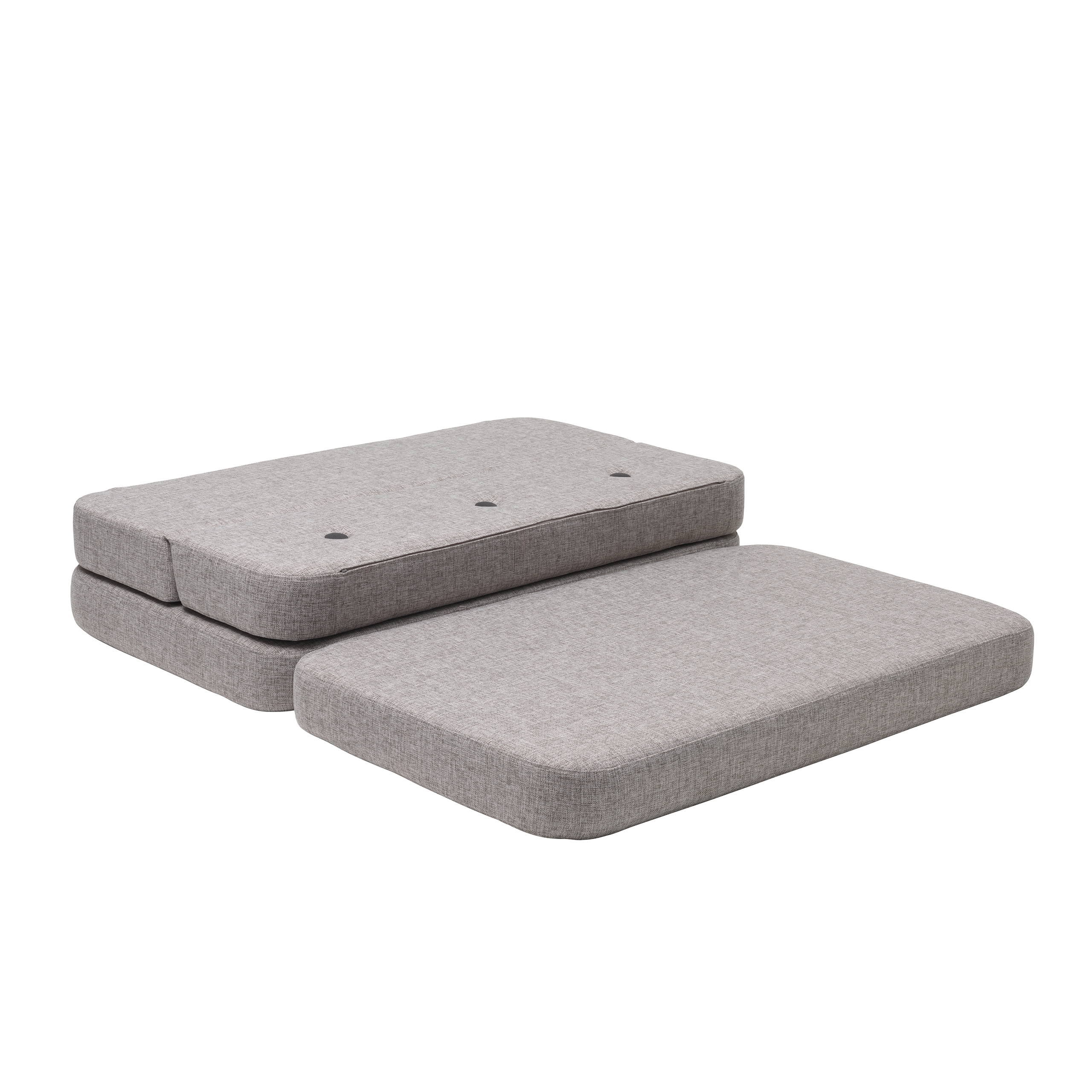 Klapp-Sofa "KK 3 Fold Sofa" (120 cm) -  Multi Grey / Grey